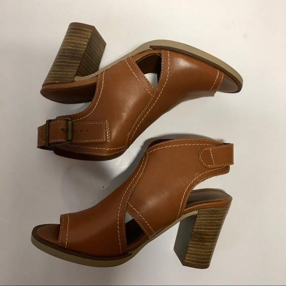 Bella Vita Viv Italy Leather Block Heel Sandals 5M - Picture 7 of 16